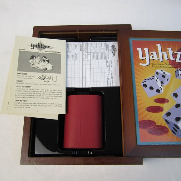 Yahtzee Vintage Game Collection Bookshelf Game - Complete - Picture 5 of 7